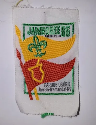 Distintivo Escoteiro Jamboree 86
