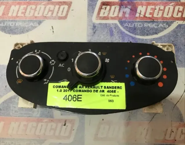 comando de ar Renault sandero 15/20