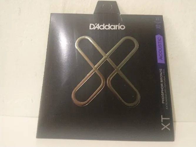 Encordoamento Violão Aço D'Addario XT Phosphor Bronze 11/52