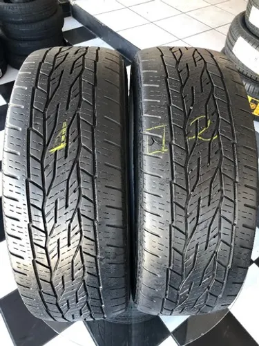 Kit 02 Pneus 225/60r17 Continental Crosscontact Lx2 (usados) 1-2