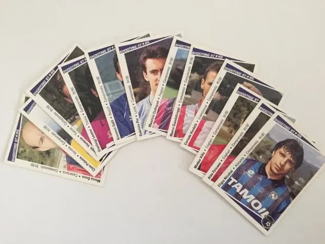 Cards Do Campeonato Italiano 91/92 - Shooting Stars