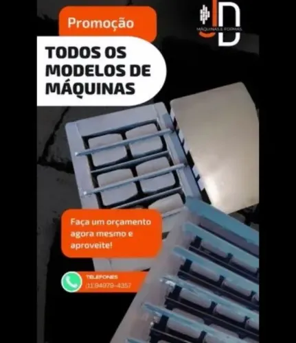 Formas de blocos de concreto