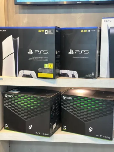 Videogame Console Sony Microsoft Xbox One Series S Xbox Series X Playstation 5