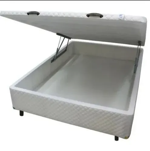 Cama box bau casal