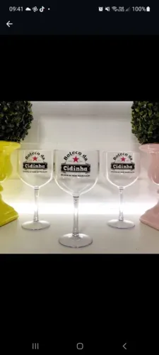 30 taças de gin
