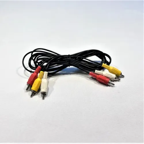 (Aceito cartão) Cabo Áudio/Vídeo 3 RCA x 3 RCA de 1,5m