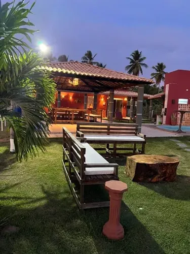 Alugo casa localizada na Ilha Men de Sá, à beira do Rio Vaza Barris