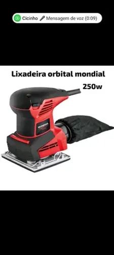 Lixadeira orbital mondial