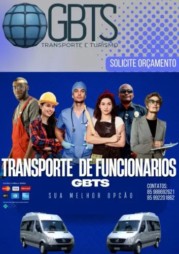 Transporte de Funcionarios - GBTS - Sua melhor opção!