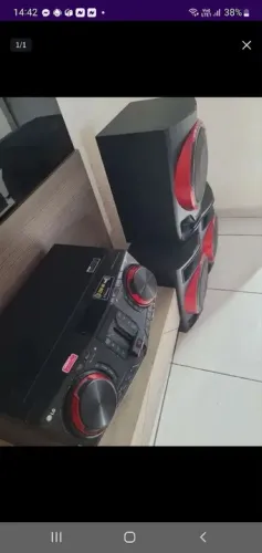 Som LG com Subwoofer - Qualidade e Potência!