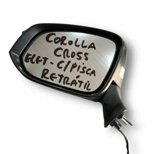 Retrovisor Corolla Cross retrátil 
