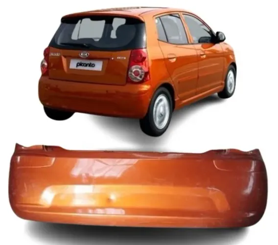 Parachoque Traseiro COM DETALHE Picanto 2006 a 2008