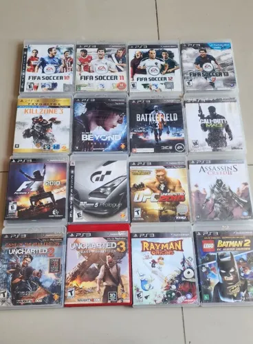 Jogos Playstation 3 Originais - 40 Reais Cada