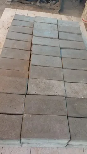 Paver retangular vibrado Acabamento Liso 
