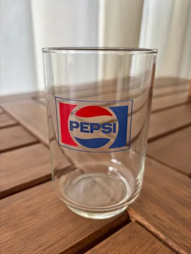 Copo de Vidro Pepsi Vintage