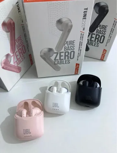 Fone JBL Tune 220 Pure bass zero cables Wireless