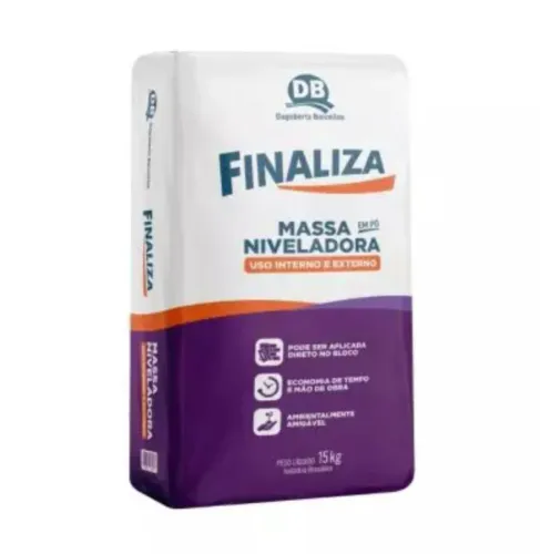 Massa Niveladora 15kg Finaliza uso interno e externo