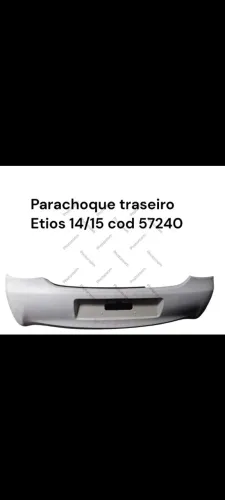 Parachoque traseiro Etios 