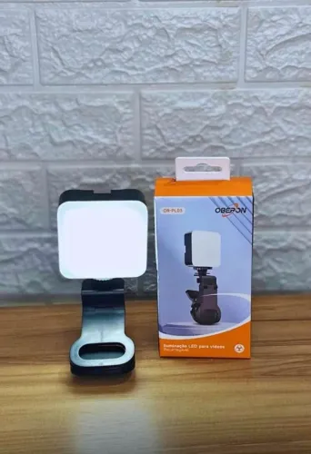 Kit de Iluminação LED para Fotos e Vídeos Profissional 7W OBERON - OR-PL03