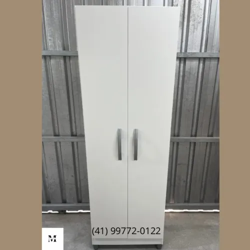 Armário Organizador Branco 2 Portas