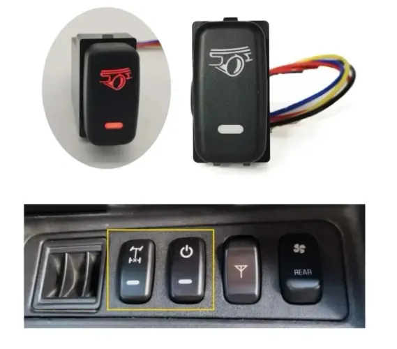 Botao Para Escapamento e Difusor Mitsubishi Outlander Pajero Lancer
