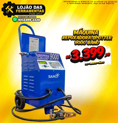 Máquina Repuxadora Spotter 9000 Band
