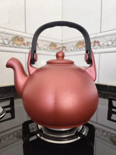 Chaleira de cerâmica ceraflame - rose gold 1.7 litros 100% cerâmica linda!