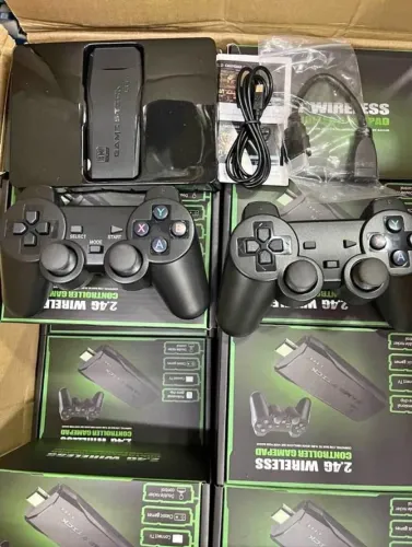 Game Stick Retro 4K Hdmi 2 Controles Sem Fio + De 20.000 Jogos