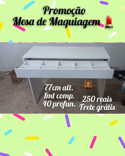 Mesa de Maquiagem em Promoção