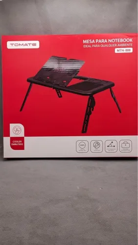 Mesa para Notebook com Cooler Embutido TOMATE