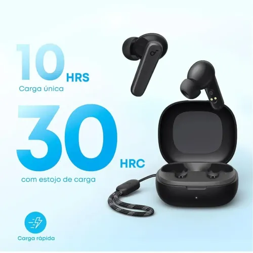 Fones de Ouvido Bluetooth com Longa Duração