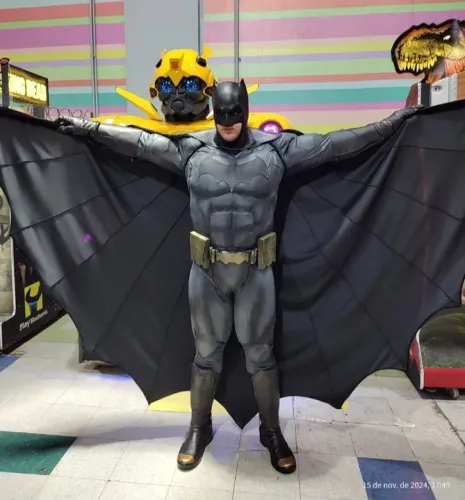 Personagem vivo Homem morcego