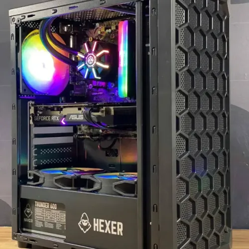 PC Gamer Novo RYZEN 5 + RTX 3060 + 1 ano de garantia e em até 12x