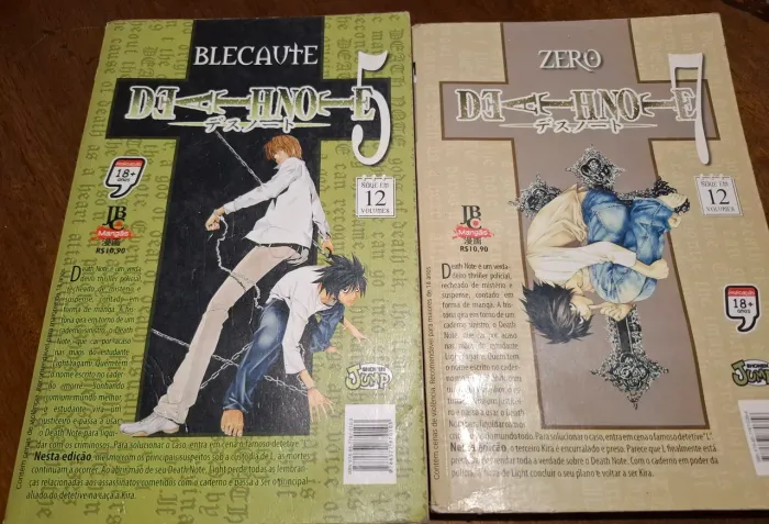 Mangá Death Note Vol: 05 e 07 