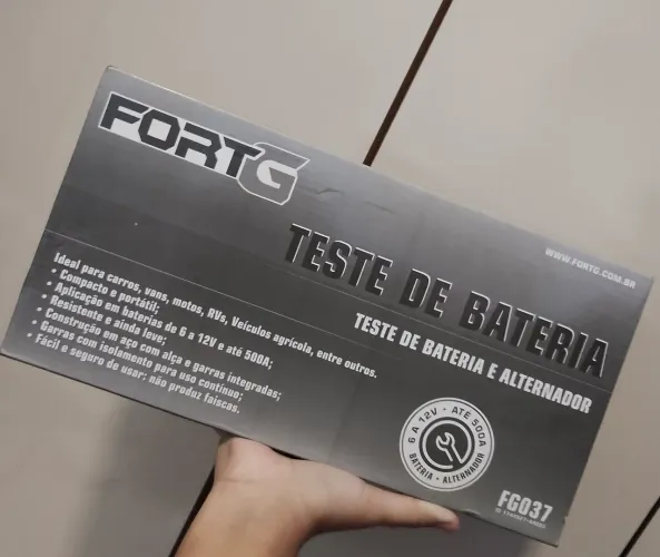 Teste de bateria e alternador FORTG 