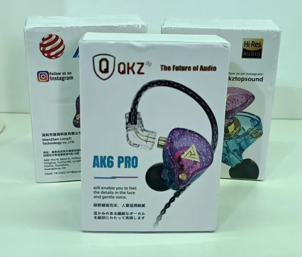 Fones de Ouvido KZ AK6 Pro - NOVOS - Som Incrível