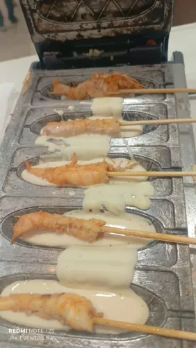 CREPE suíço de camarão 