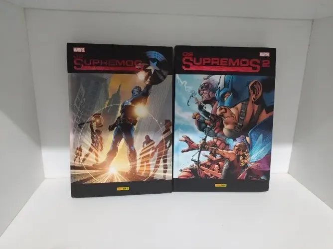 Os Supremos Vols. 1 e 2 - Panini - Ed. Luxo