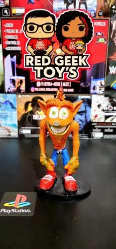 Boneco Crash colecionável