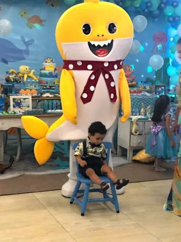 Fantasia Baby Shark usada