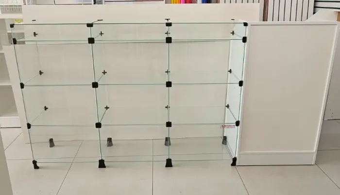 Balcão vitrine c/ Balcão caixa - Novo