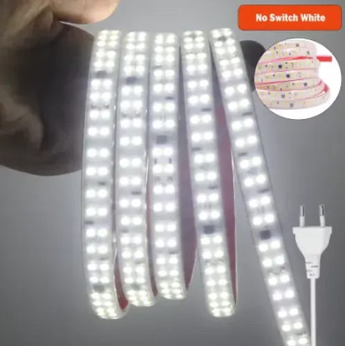 Fita de Led 3528 240 Leds/m IP65 BF 6000K 220V Metro - 65Avela