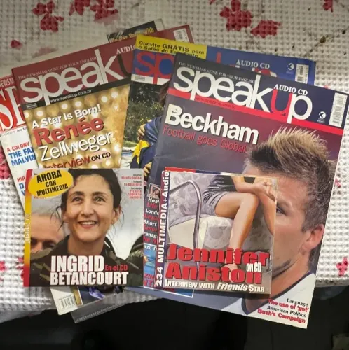Exemplares Revista Speak Up