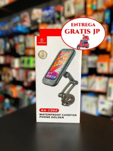 SUPORTE IMPERMEÁVEL DE CELULAR PARA MOTO KAPBOM KA-C060