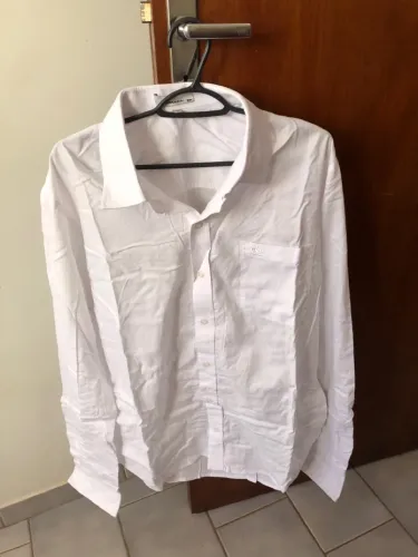 Camisa Social Branca Clássica