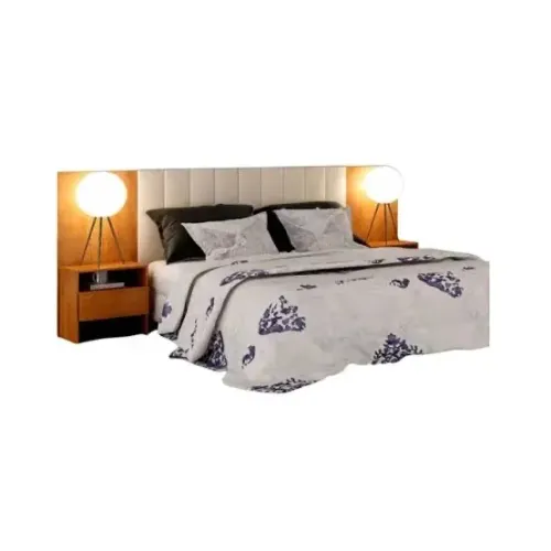 Cabeceira box casal everest plus c/2 criados- FRETE GRATIS / ENTREGA HOJE!!