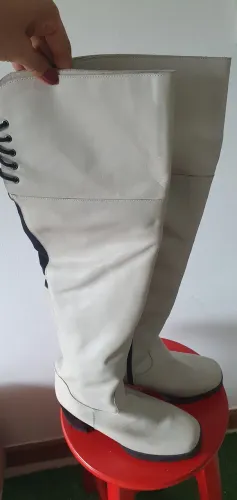 Bota Sapato da Corte 100% couro / nova