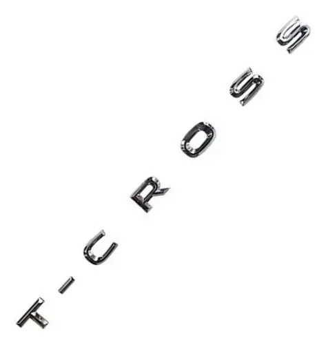 Logotipo Adesivo da Tampa Traseira T-cross Original Vw- 2GM8536872ZZ.