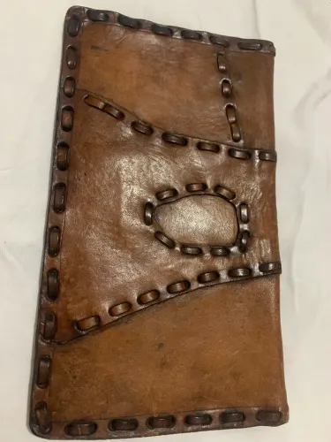 Carteira De Couro Legítimo Rústico 