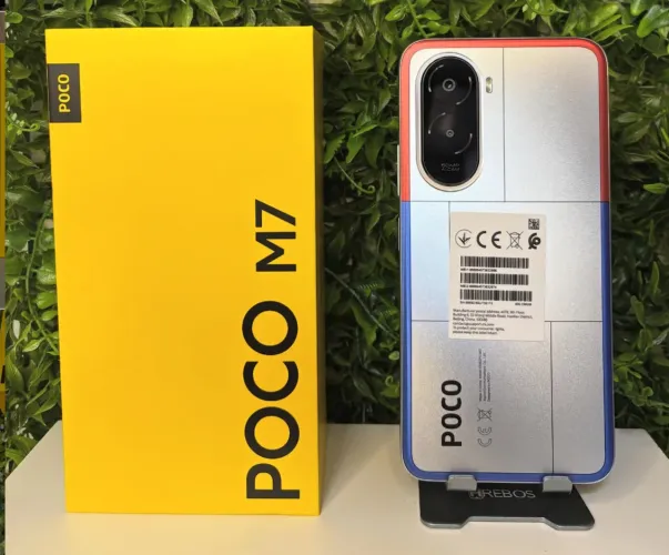 Poco M7 256GB 08GB DE RAM Novo Entregamos Grátis